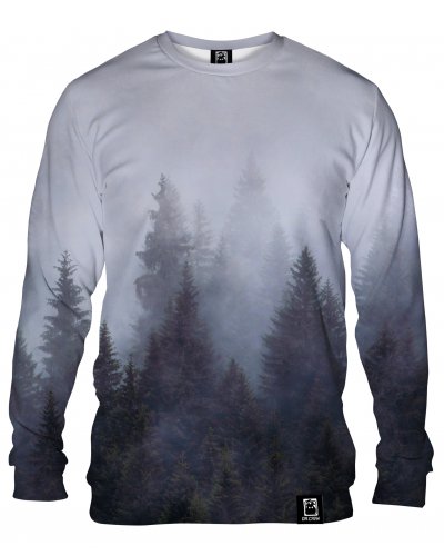 Hoodie without the hood Forest Fog