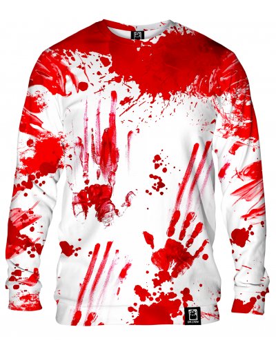 Bluza bez kaptura Zombie White