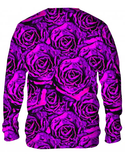 Bluza bez kaptura Purple Roses