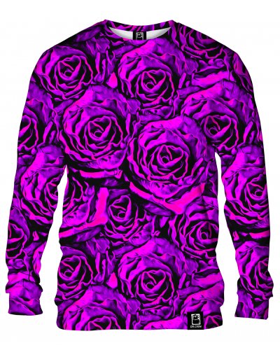 Bluza bez kaptura Purple Roses