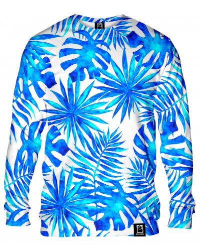 Bluza bez kaptura Blue Summer Palm