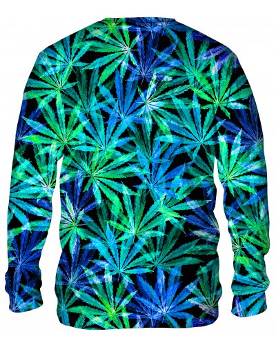 Hoodie without the hood Hemp Blue