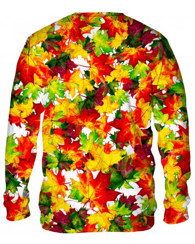 Hoodie without the hood Autumn Leaves