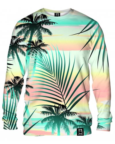 Hoodie without the hood Tropical Beach