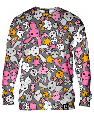 Bluza bez kaptura Skull Rabbit