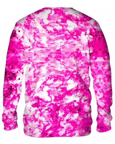 Hoodie without the hood Marble Pink