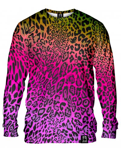 Bluza bez kaptura Multicolor Leopard