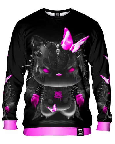 Bluza bez kaptura Kitty Punk