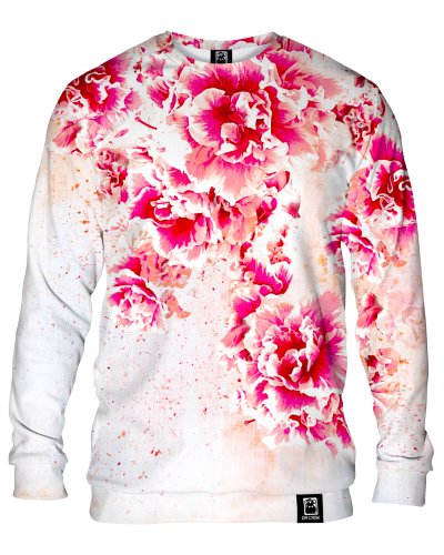 Hoodie without the hood Beautifull Flowers