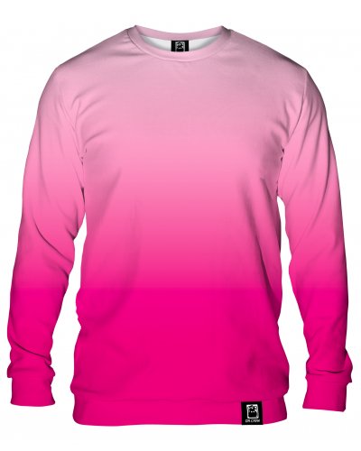 Bluza bez kaptura Ombre Pink