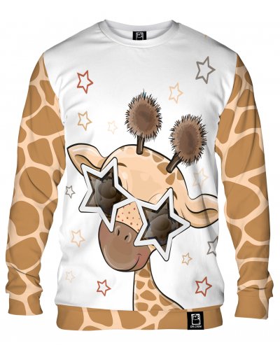 Hoodie without the hood Cute Giraffe