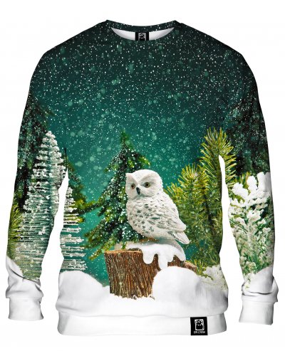 Hoodie without the hood Christmas Forest