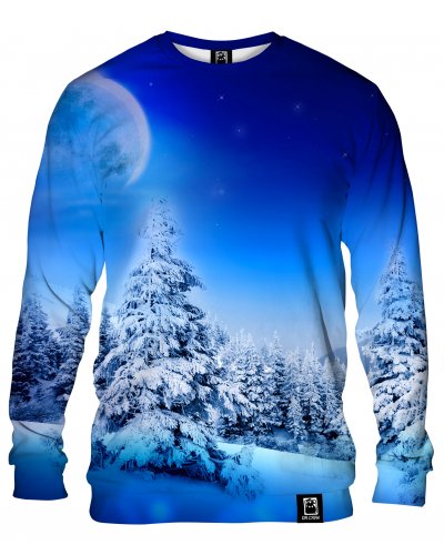 Hoodie without the hood Winter Moon Night