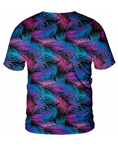 T-Shirt Purple Palms