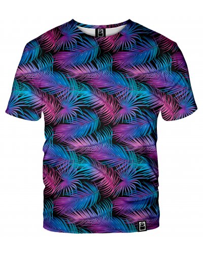 T-Shirt Purple Palms