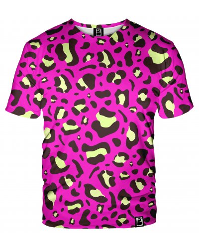 T-Shirt Leopard Pink