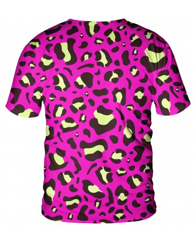 T-Shirt Leopard Pink
