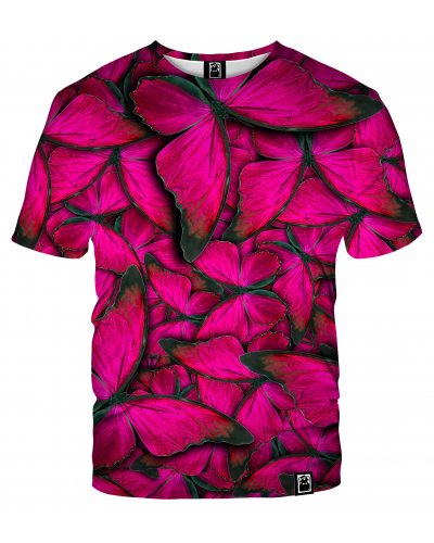 T-Shirt Butterfly Pink