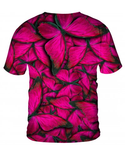 T-Shirt Butterfly Pink