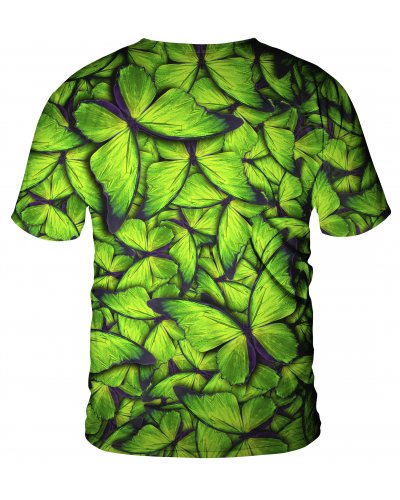 T-Shirt Butterfly Green