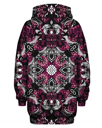 Hoodies Oversize Hide Purple