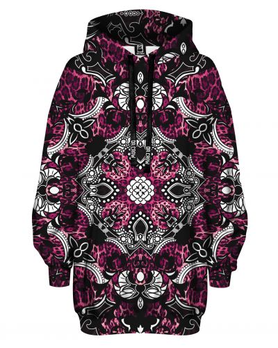 Hoodies Oversize Hide Purple