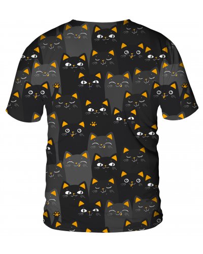 T-Shirt Cats Orange