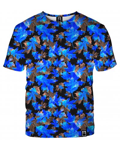 T-Shirt Blue Leaves