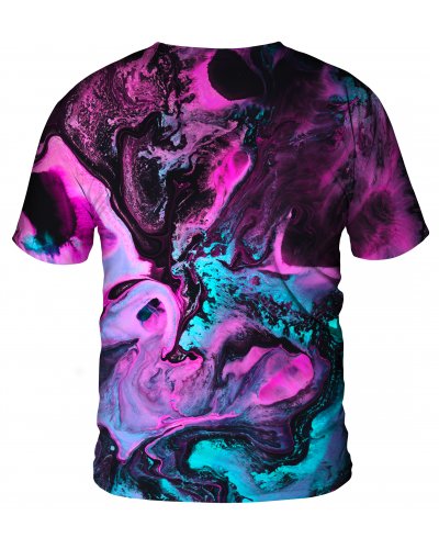 T-Shirt Marble Neon