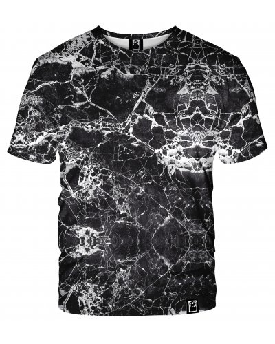 T-Shirt Marble Black