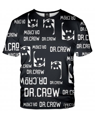 T-Shirt Dr.Crow Logo Black