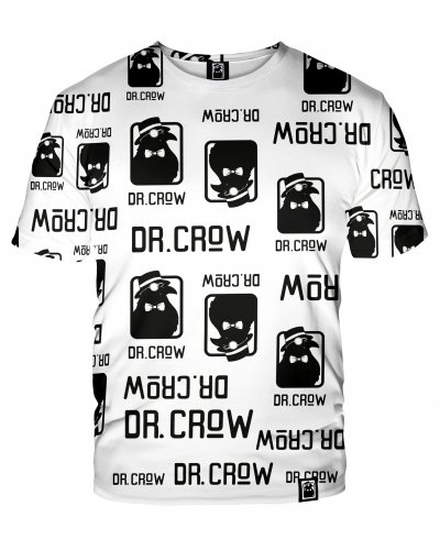 T-Shirt Dr.Crow Logo White