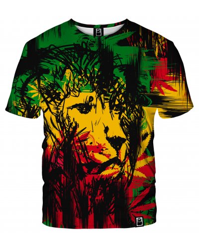 T-Shirt Rasta Lion