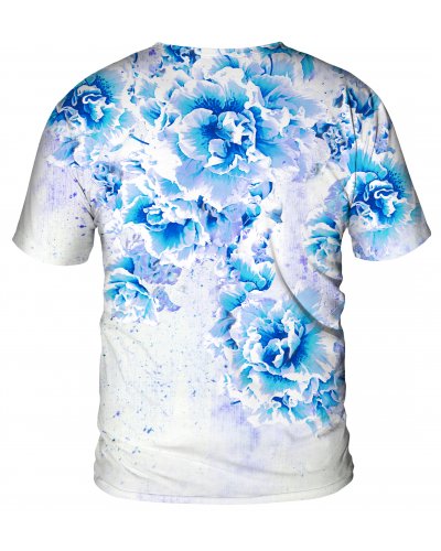 T-Shirt Beautifull Flowers Blue