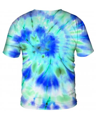 T-Shirt Tie Die Green