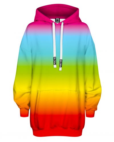 Bluza Oversize Ombre Rainbow
