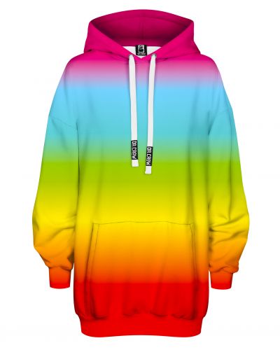 Hoodies Oversize Ombre Rainbow