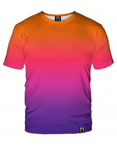 T-Shirt Ombre Orange Purple