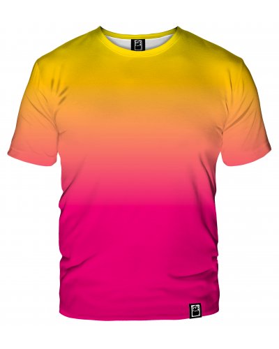 T-Shirt Ombre Yellow Pink