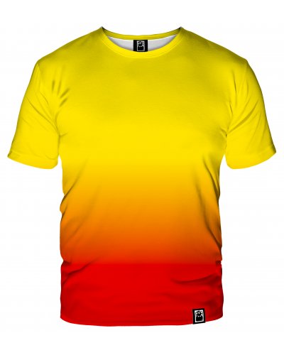 T-Shirt Ombre Yellow Red