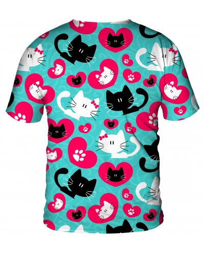 T-Shirt Heart Kitty