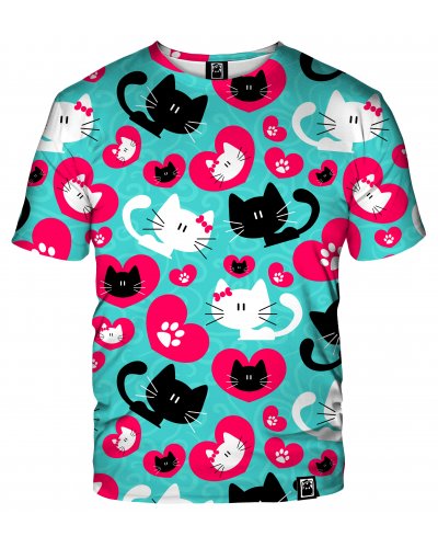 T-Shirt Heart Kitty