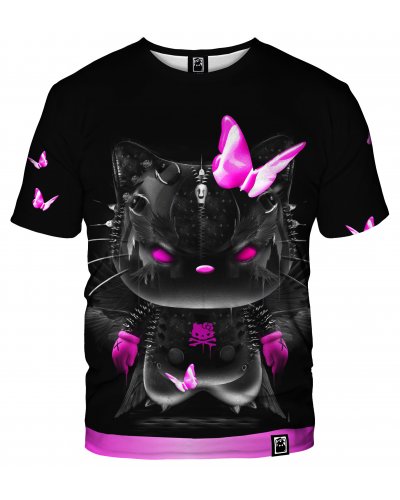 T-Shirt Kitty Punk