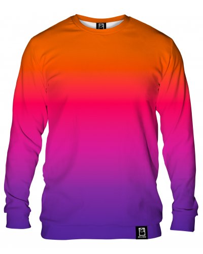 Bluza bez kaptura Ombre Orange Purple