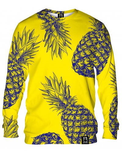 Hoodie without the hood Pineapples