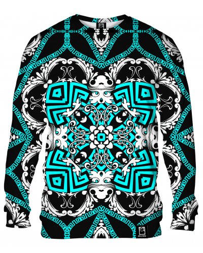 Hoodie without the hood Mint Baroque