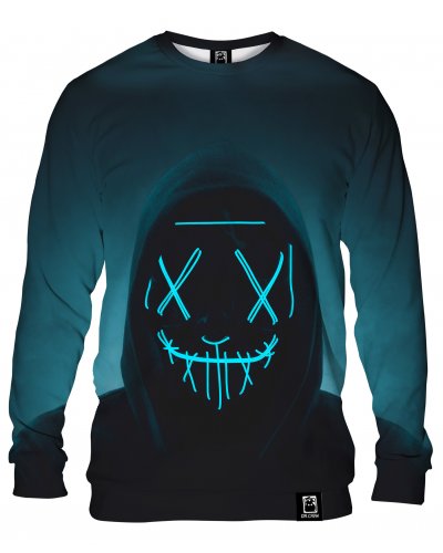 Hoodie without the hood Neon Mask