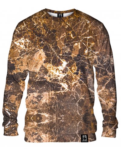 Hoodie without the hood Marble Brown