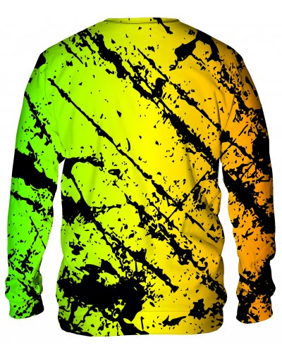 Hoodie without the hood Marble Gradient