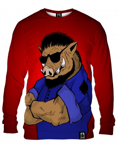 Hoodie without the hood Boar